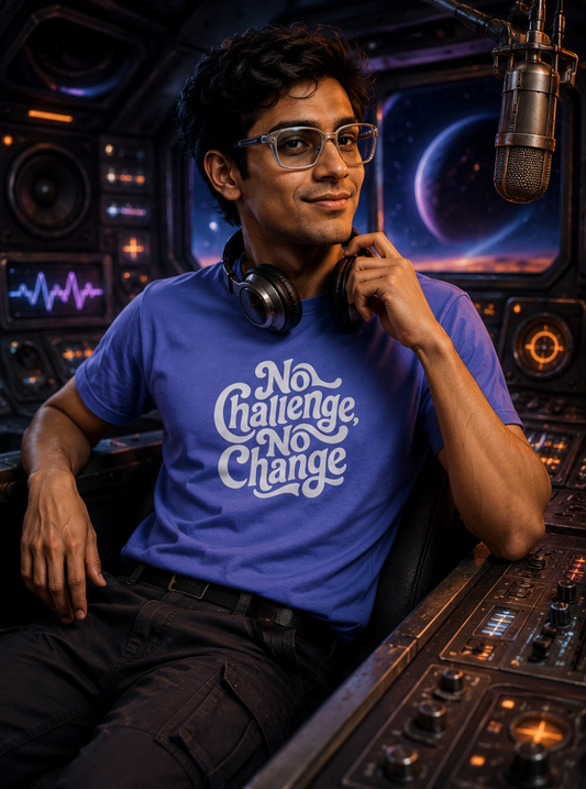 No Challenge, No Change Tee