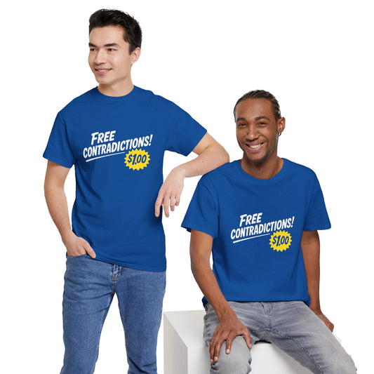 Free Contradictions Tee – Only $1.00 (But Not Really)