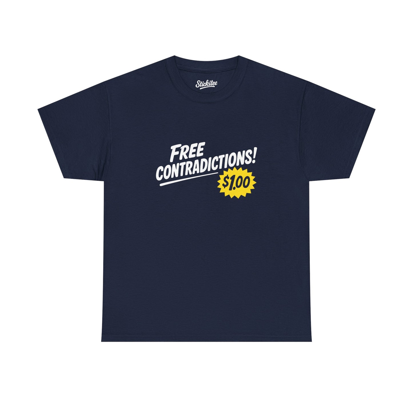 Free Contradictions Tee – Only $1.00 (But Not Really)