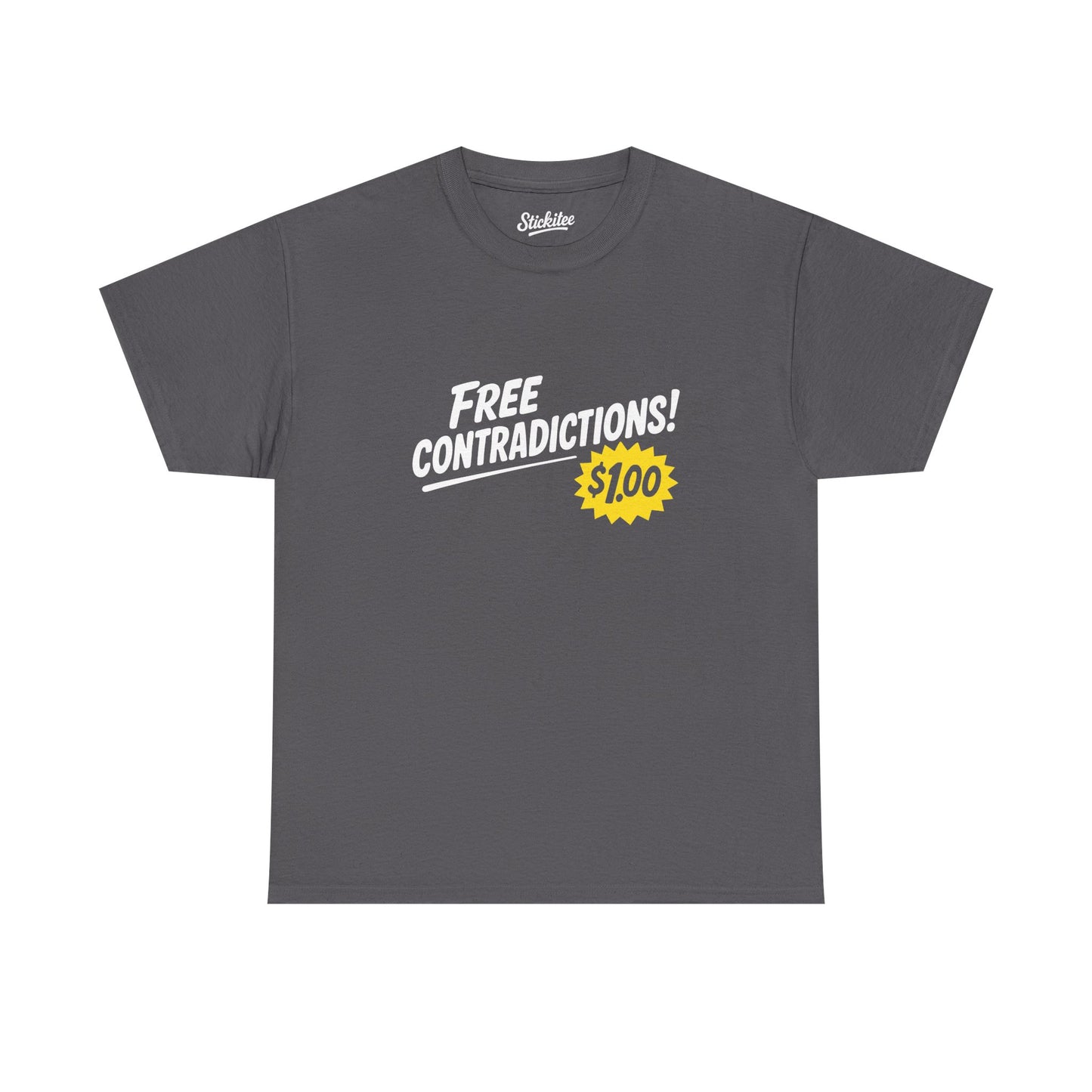 Free Contradictions Tee – Only $1.00 (But Not Really)