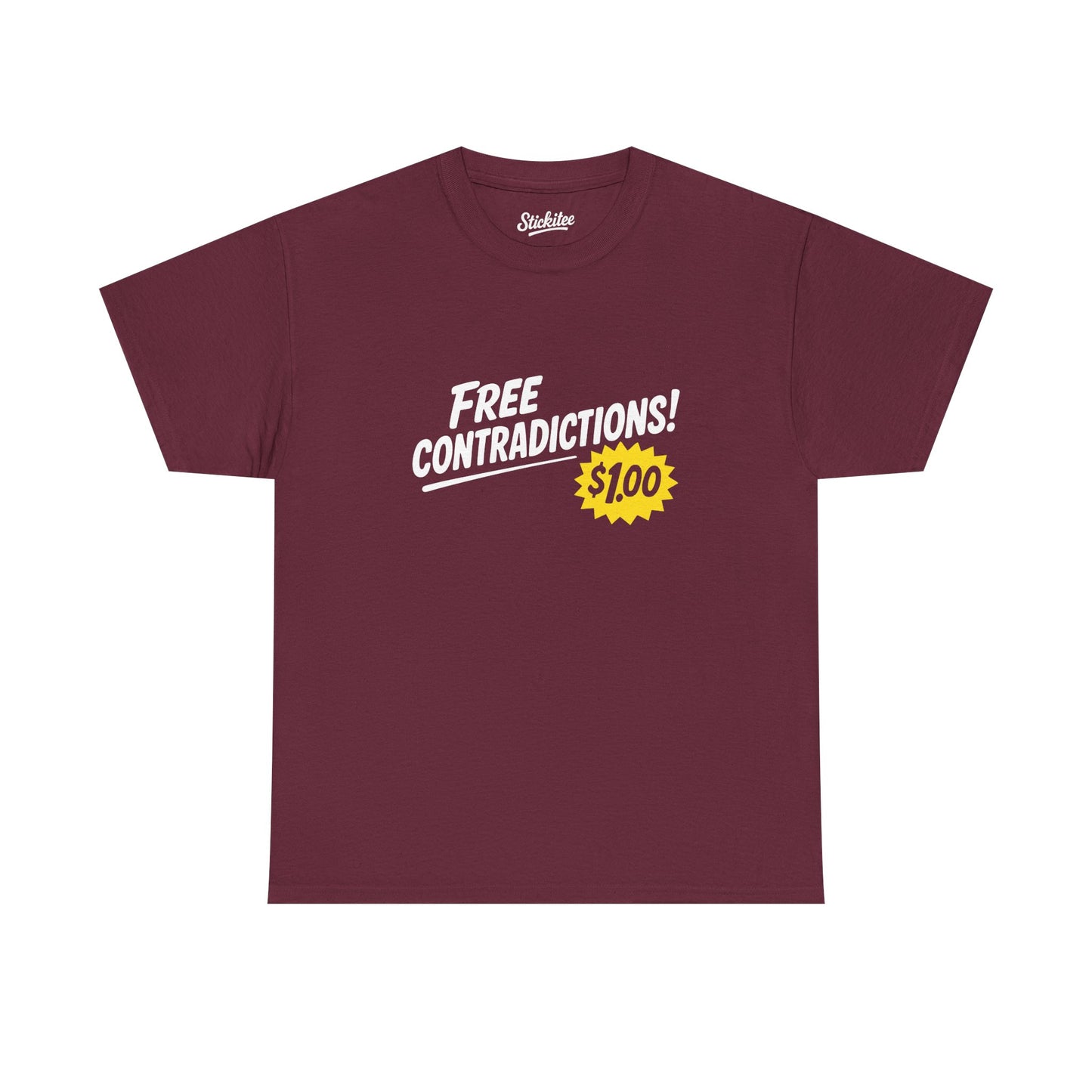 Free Contradictions Tee – Only $1.00 (But Not Really)