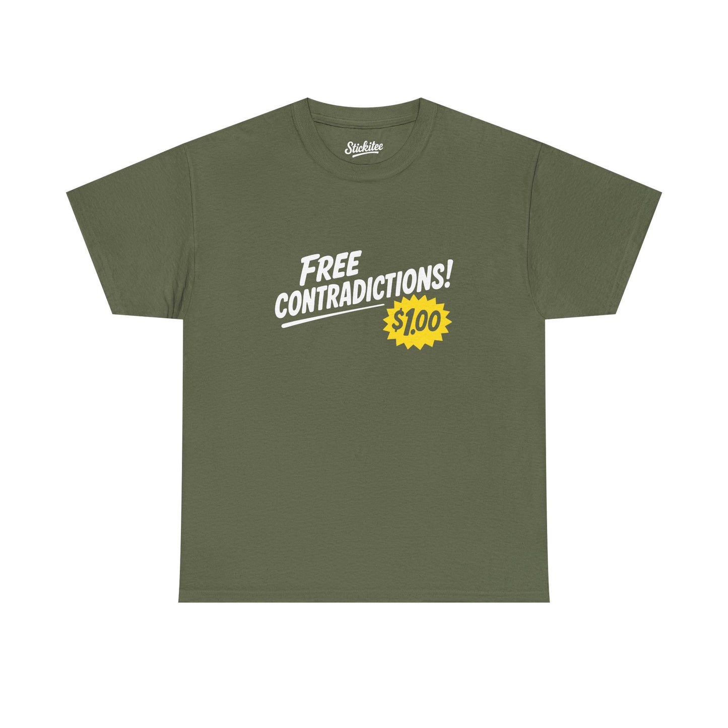 Free Contradictions Tee – Only $1.00 (But Not Really)