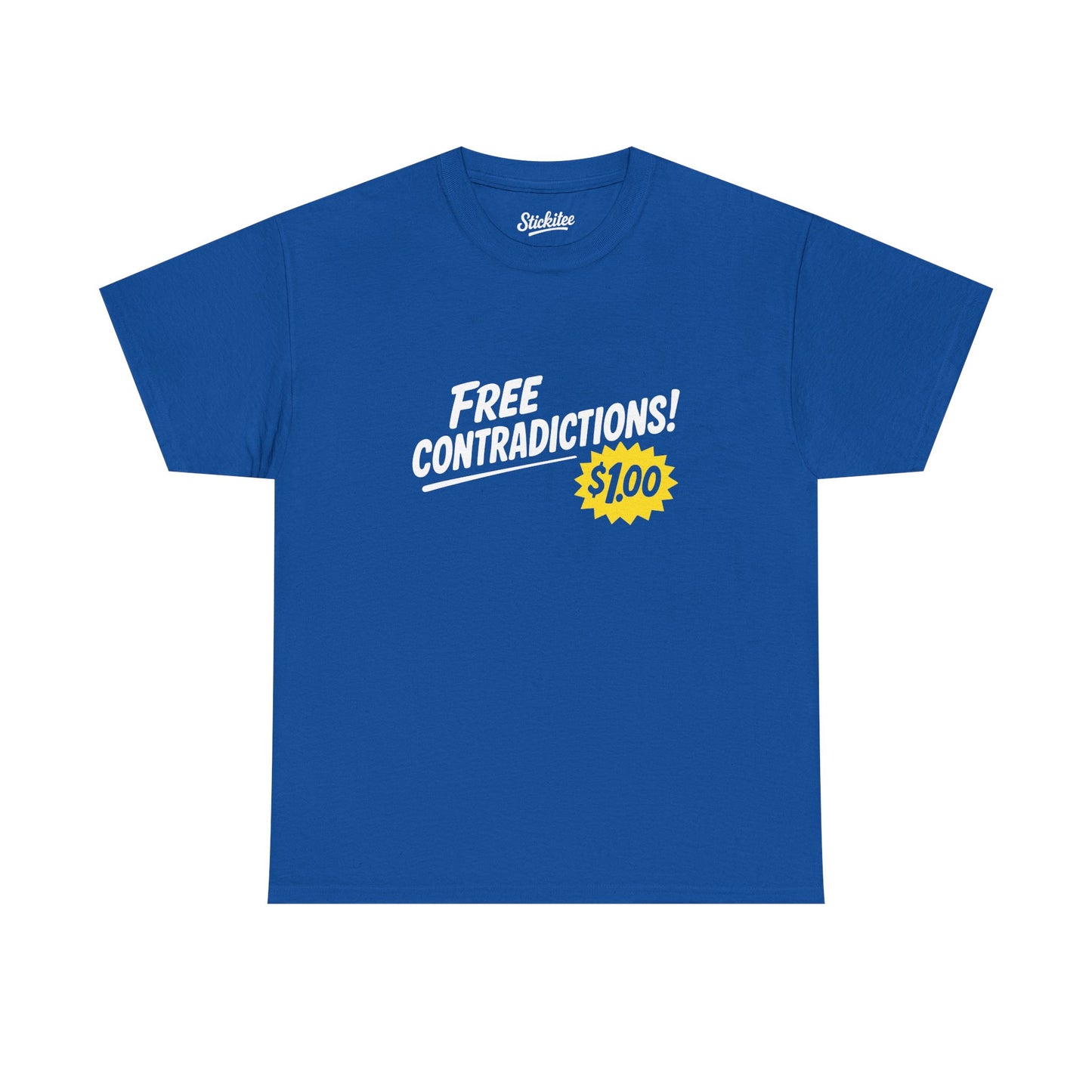 Free Contradictions Tee – Only $1.00 (But Not Really)