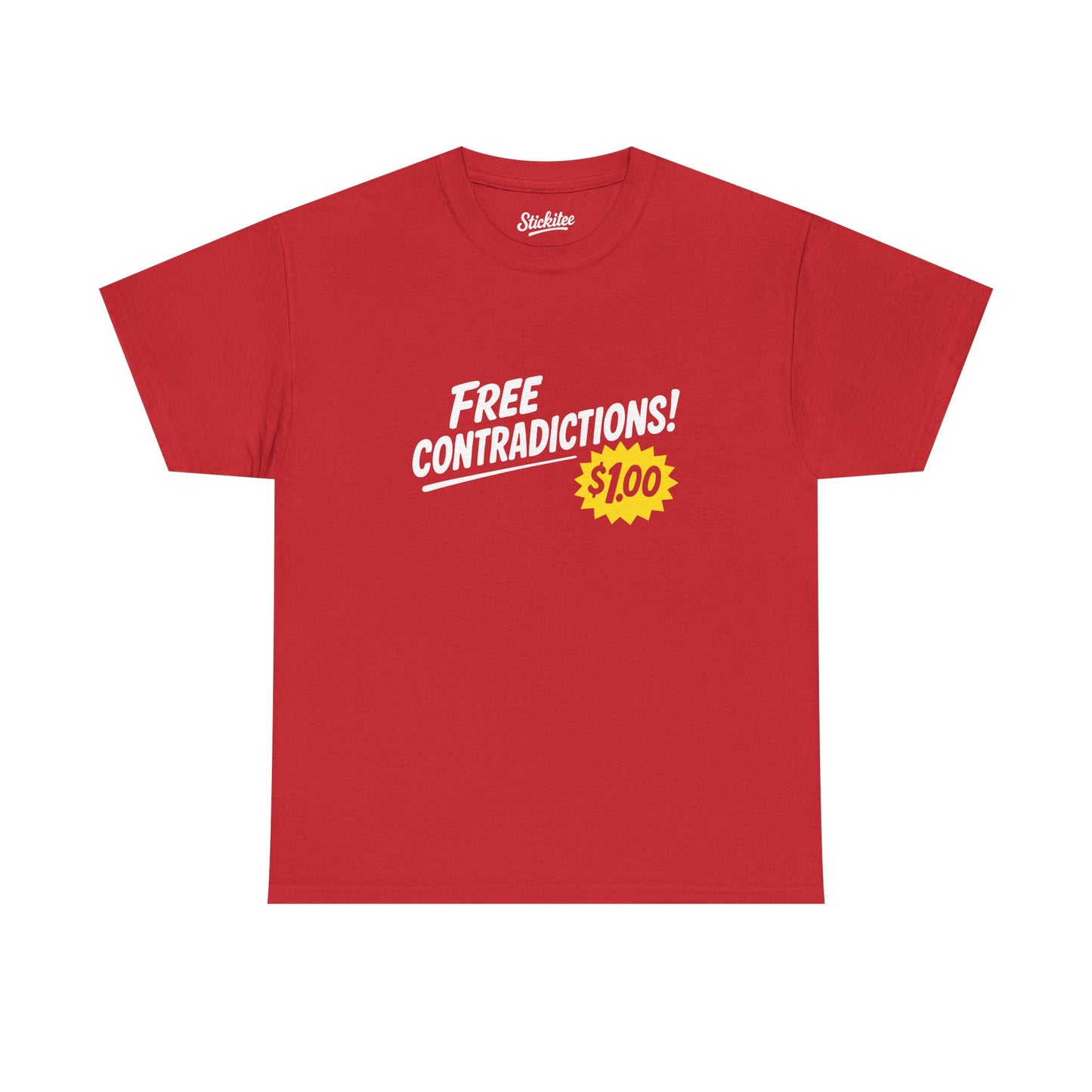 Free Contradictions Tee – Only $1.00 (But Not Really)