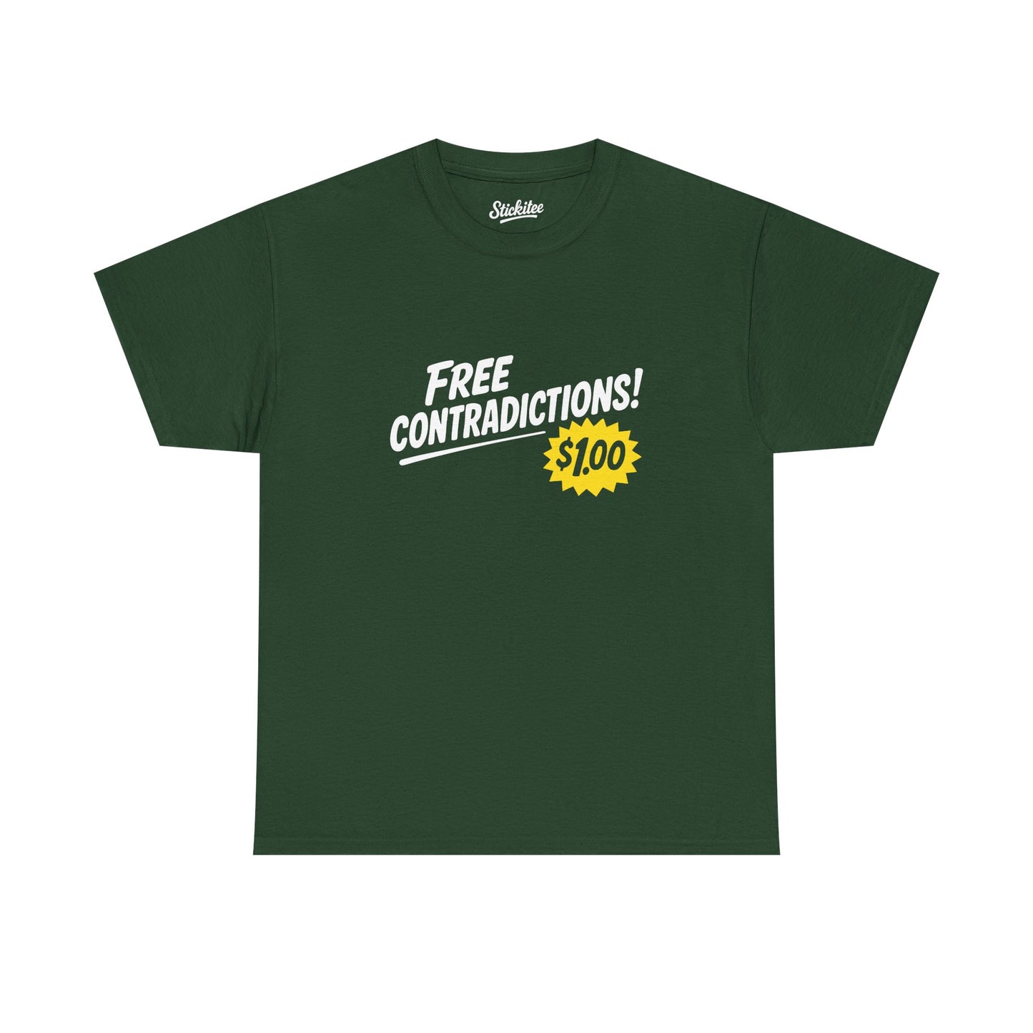 Free Contradictions Tee – Only $1.00 (But Not Really)